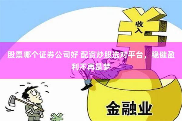 股票哪个证券公司好 配资炒股选对平台，稳健盈利不再是梦